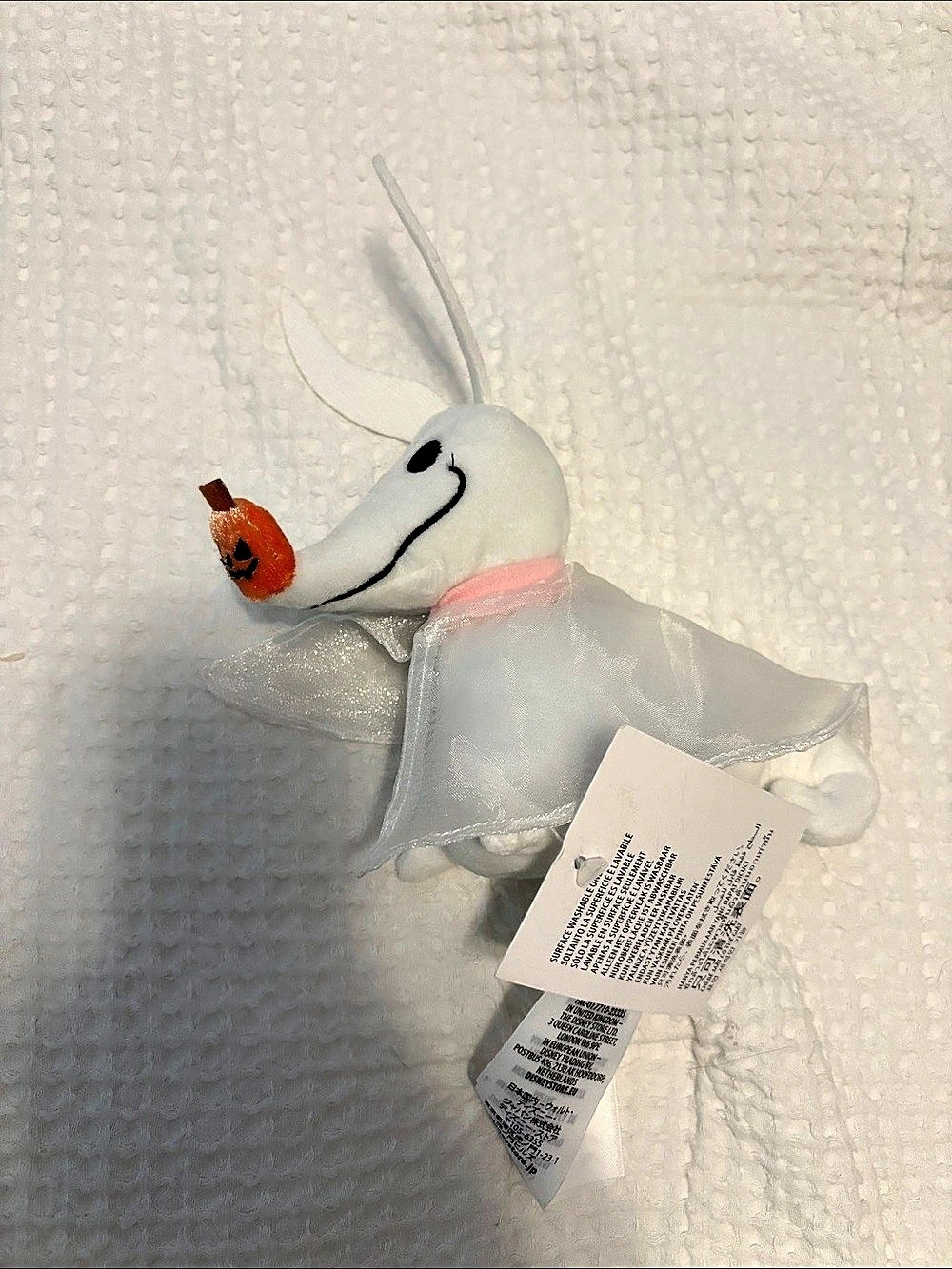 Disney Zero Shoulder Plush - The Nightmare Before Christmas, BNWT